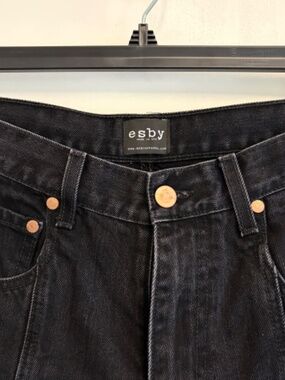 Esby Lindsey Jeans Like new condition sz 26 or sz 27 washed black denim